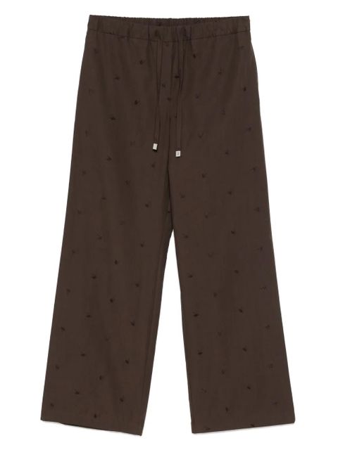 The Attico straight-leg trousers - Brown - zdjęcie produktu nr 1