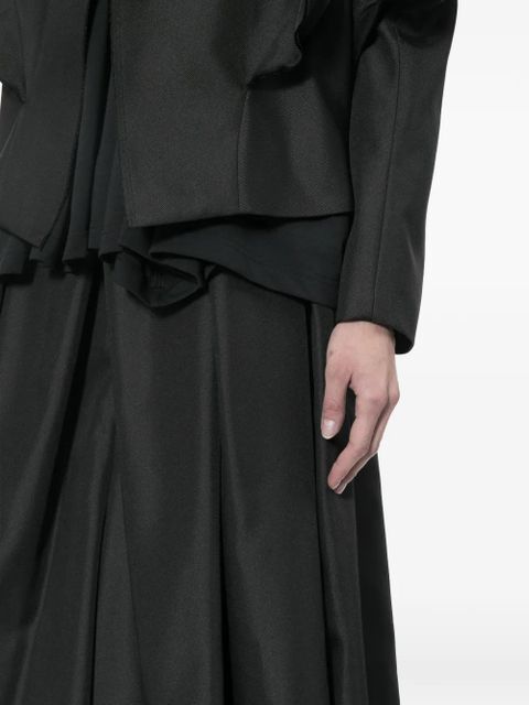 Comme Des Garçons pleated trousers - Black