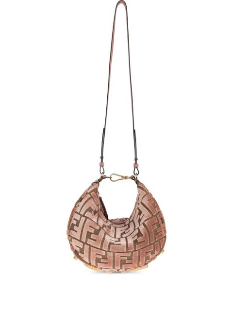 FENDI mini Fendigraphy shoulder bag - Pink - zdjęcie produktu nr 1
