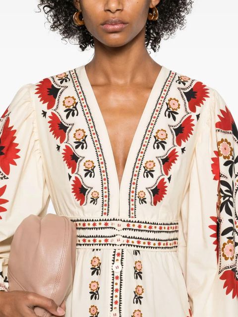 FARM Rio Mandala maxi dress - Neutrals