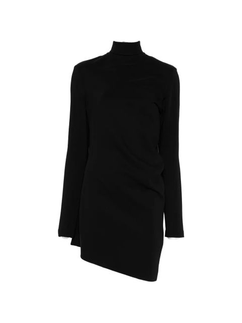 TOTEME high-neck twist blouse - Black - zdjęcie produktu nr 1