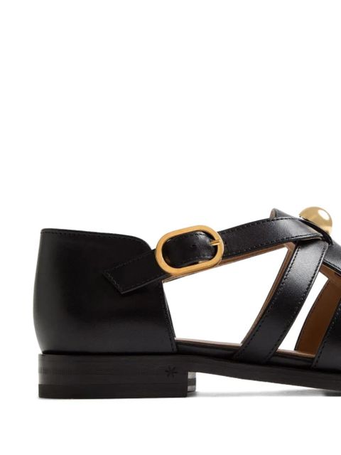 Valentino Garavani 20mm VLogo Signature fisherman sandals - Black