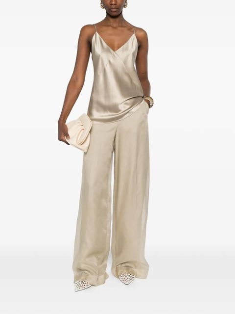 Max Mara Mxeolivi wide-leg trousers - Neutrals - zdjęcie produktu nr 2