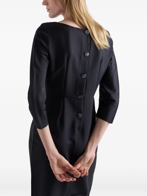 Prada kid mohair dress - Blue