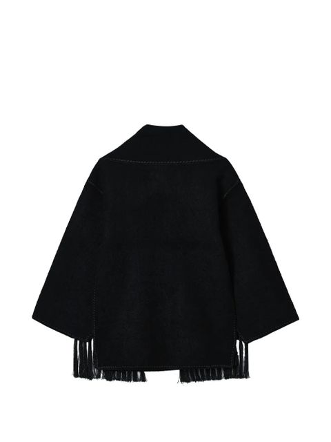 TOTEME attached-scarf jacket - Black - zdjęcie produktu nr 2