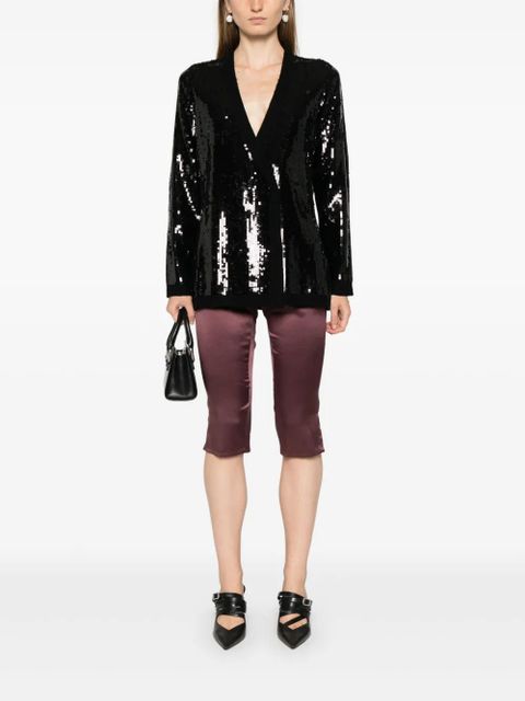 TWINSET sequinned double-breasted cardigan - Black - zdjęcie produktu nr 2