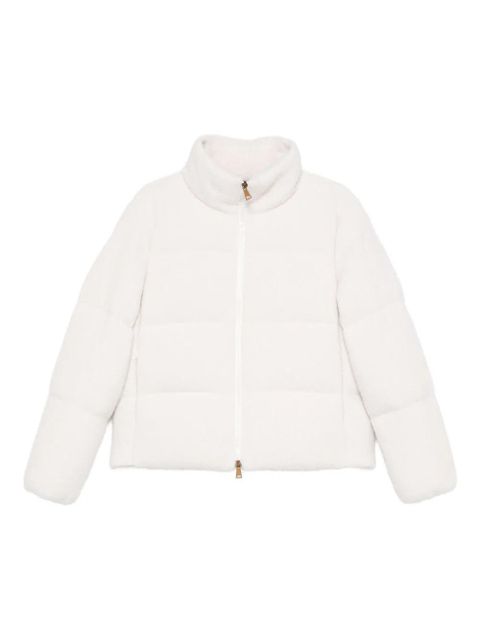 Moncler zip-fastening padded jacket - White - zdjęcie produktu nr 1