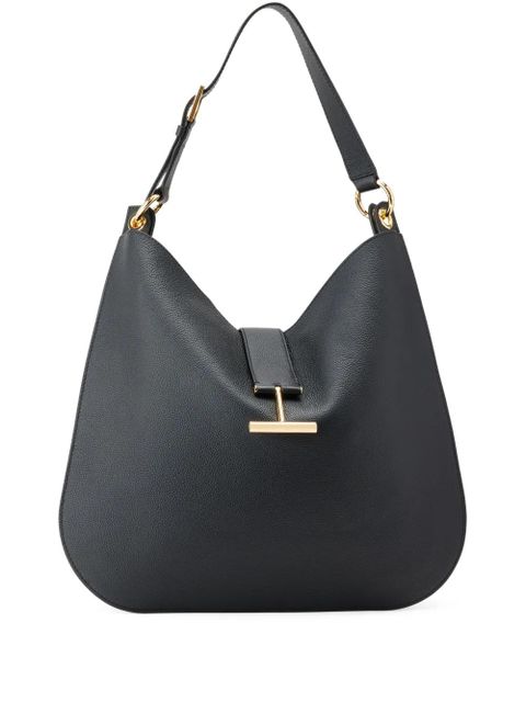TOM FORD large Tara leather crossbody bag - Black - zdjęcie produktu nr 1