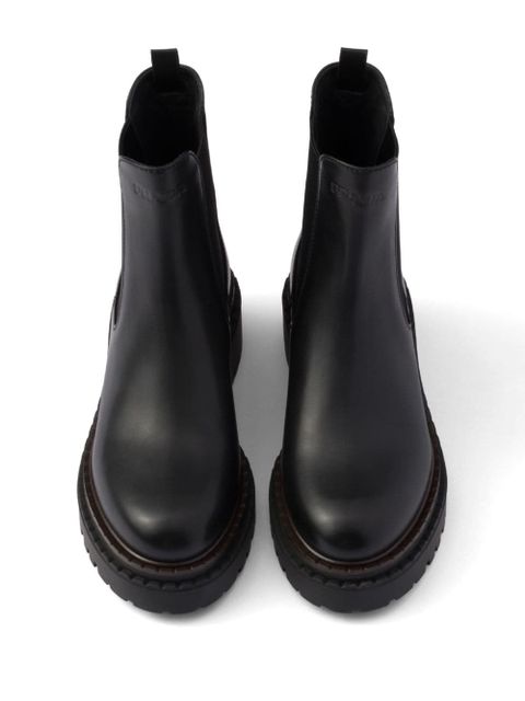Prada leather Chelsea boots - Black