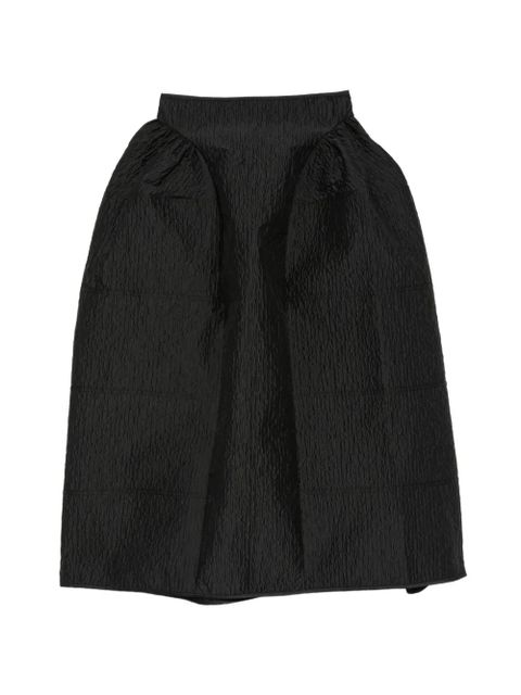 Cecilie Bahnsen gathered skirt - Black - zdjęcie produktu nr 1