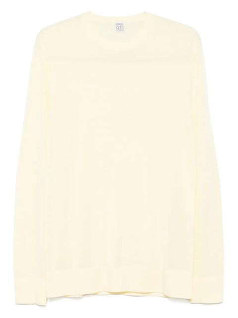 TOTEME long-sleeved T-shirt - Yellow - zdjęcie produktu nr 1