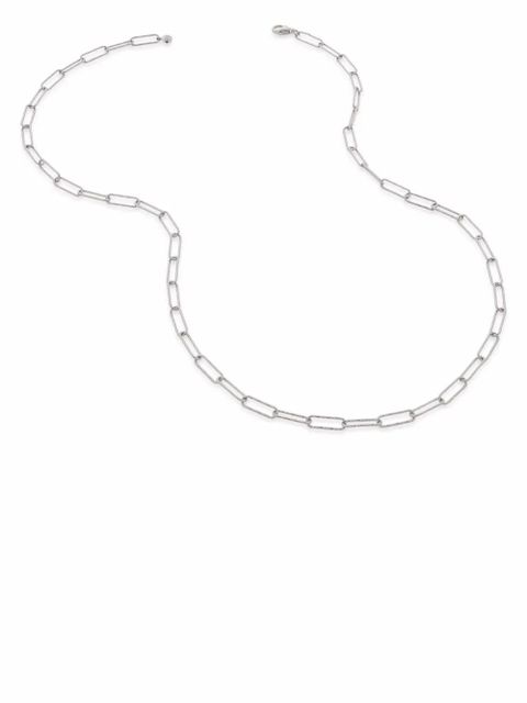 Monica Vinader Alta textured chain necklace - Silver - zdjęcie produktu nr 1