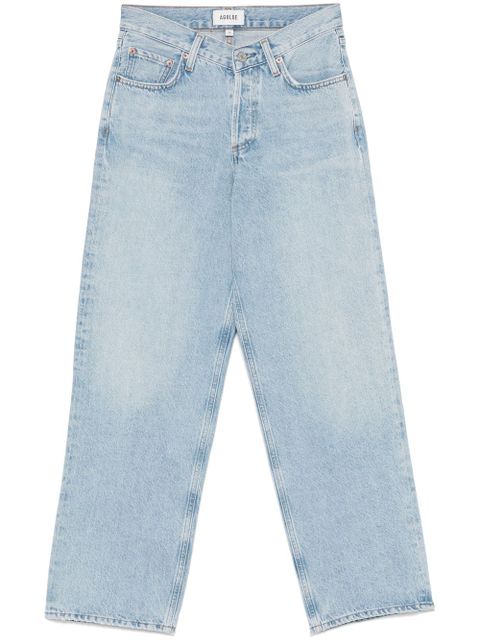 AGOLDE V-waist jeans - Blue - zdjęcie produktu nr 1