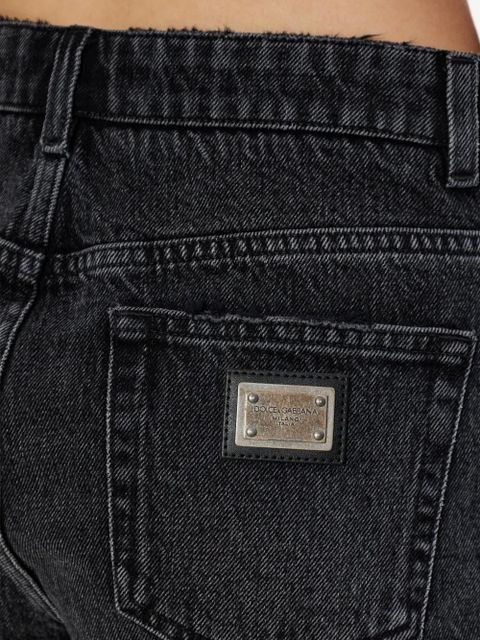 Dolce & Gabbana logo-plaque shorts - Grey