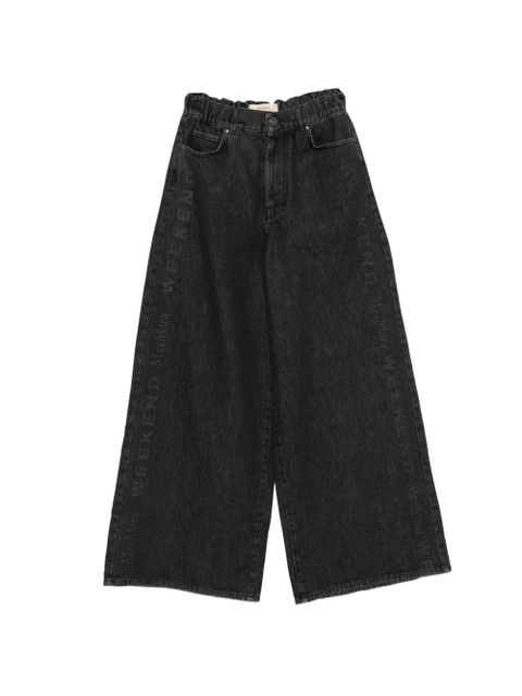 Weekend Max Mara WKDVORTICE logo jeans - Black - zdjęcie produktu nr 1