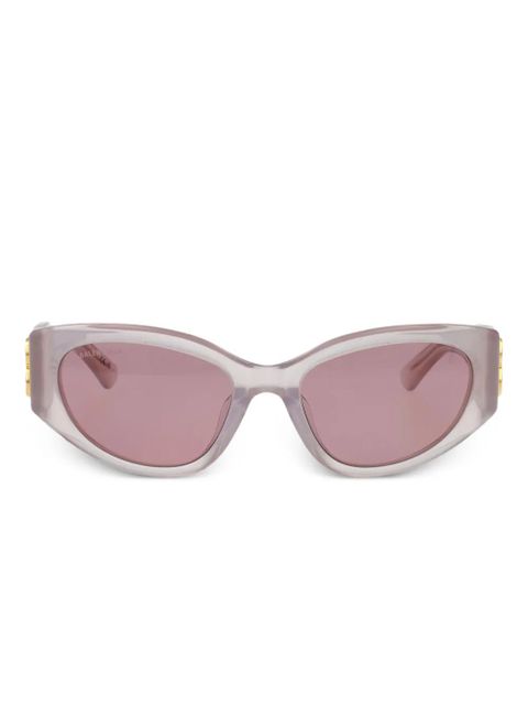 Balenciaga Eyewear cat-eye transparent sunglasses - Pink - zdjęcie produktu nr 1
