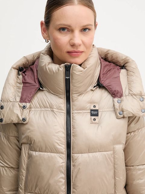 Blauer kurtka GLORIA kolor bordowy zimowa BLDC02170 - zdjęcie produktu nr 2