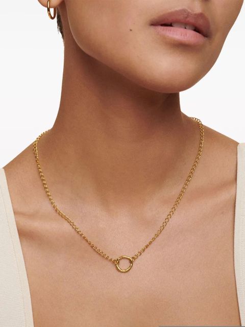 Monica Vinader Capture chain-link necklace - Gold