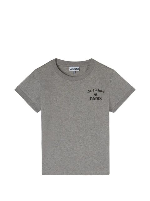 GANNI Club T-shirt - Grey - zdjęcie produktu nr 1