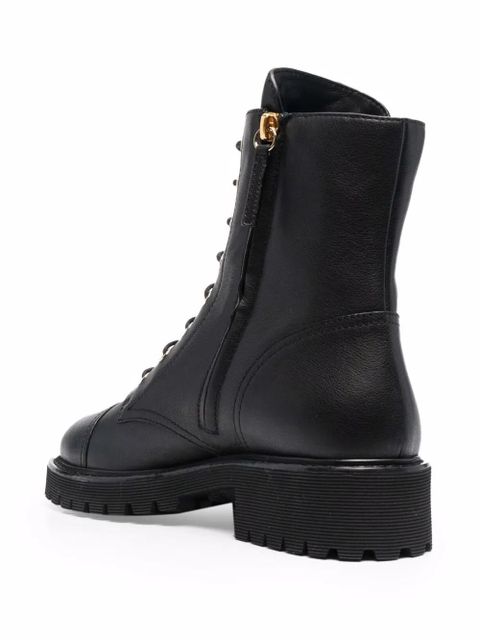 Giuseppe Zanotti Nevada leather ankle boots - Black