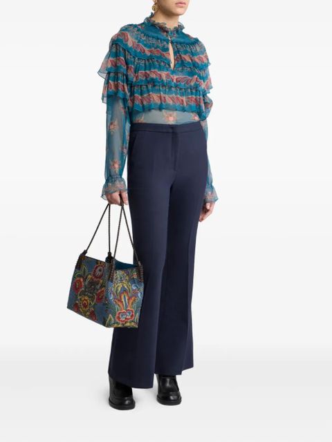 ETRO silk blouse - Blue - zdjęcie produktu nr 2