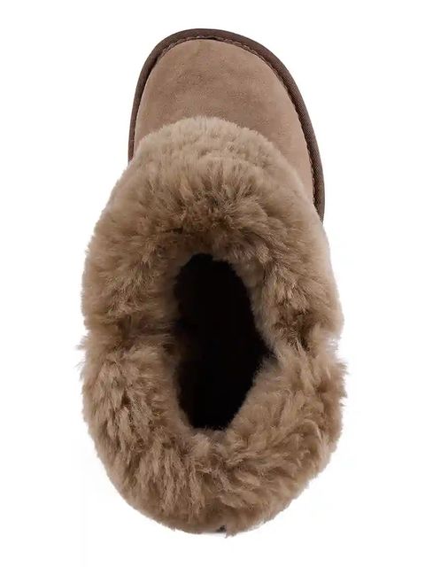 Emu Australia kapcie zamszowe Platinum Mintaro kolor brązowy WP11850 - zdjęcie produktu nr 2