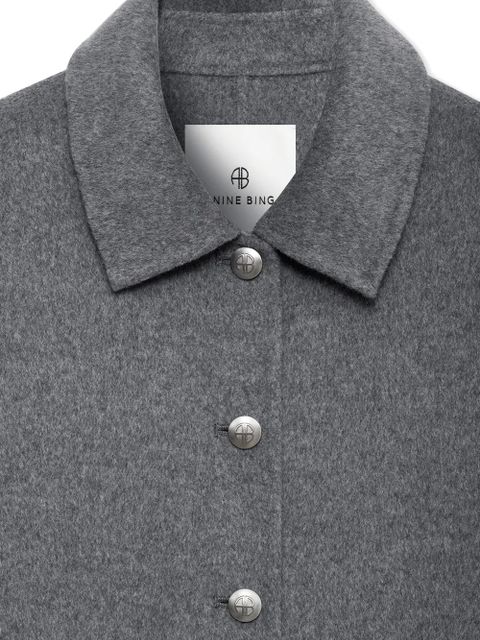 ANINE BING Luca button-pocket jacket - Grey