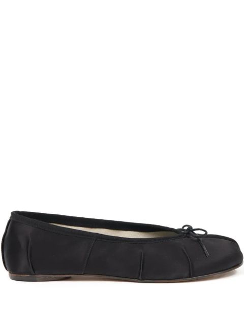 Maison Margiela split-toe tie ballerina - Black - zdjęcie produktu nr 1