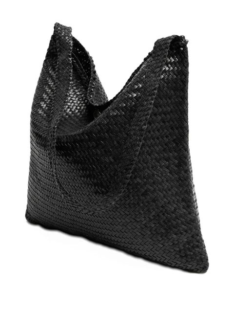 DRAGON DIFFUSION Ars woven leather shoulder bag - Black