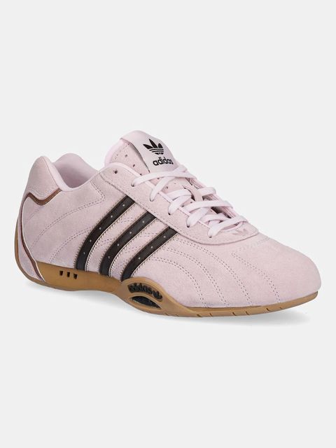 adidas Originals sneakersy zamszowe Adiracer LO damskie kolor różowy JS4519 - zdjęcie produktu nr 1