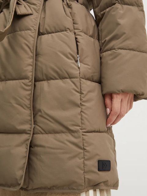 Didriksons kurtka DINA damska kolor zielony zimowa 505398