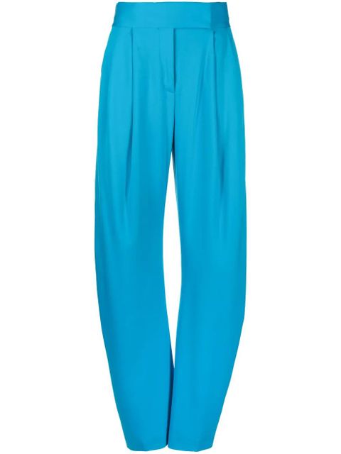The Attico Gary virgin-wool trousers - Blue - zdjęcie produktu nr 1
