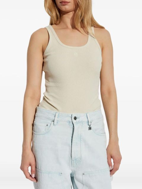 AMIRI ribbed sleeveless tank top - Neutrals