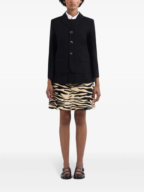 Marni virgin wool blazer - Black