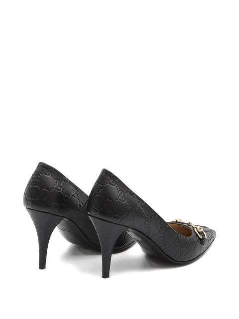 Gucci Horsebit leather pumps - Black