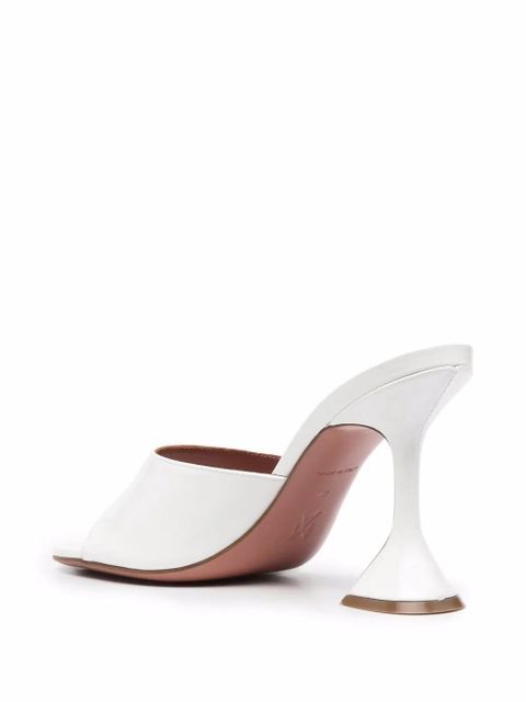 Amina Muaddi slip-on sandals - White