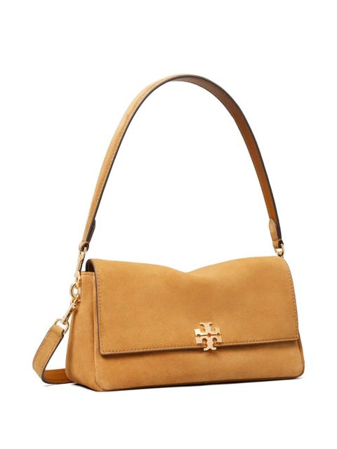 Tory Burch small Charlie suede shoulder bag - Neutrals