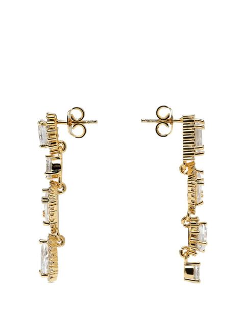 Maison Margiela Cluster Drop earrings - Gold