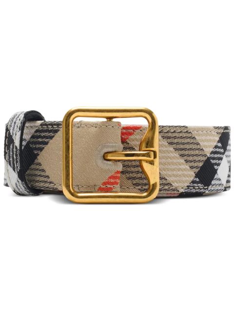 Burberry Check B-Line belt - Neutrals - zdjęcie produktu nr 1