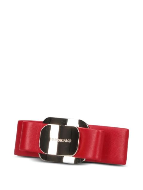 Ferragamo Vara bow hair clip - Red