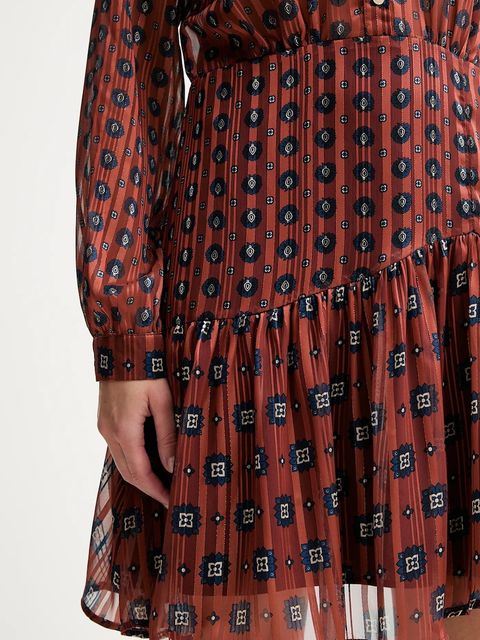 Morgan sukienka kolor brązowy mini rozkloszowana RILGAL.F