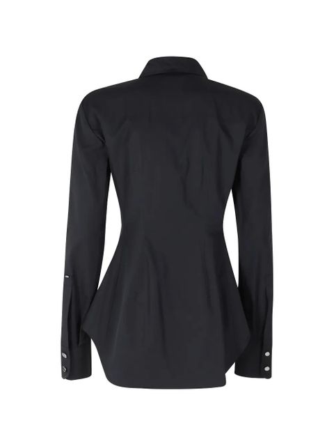 Sportmax darted long-sleeve shirt - Black - zdjęcie produktu nr 2