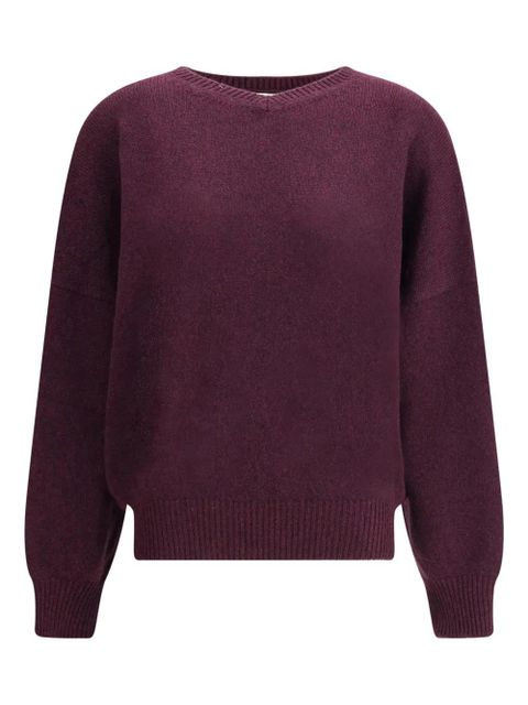 KHAITE Wolf cashmere sweater - Red - zdjęcie produktu nr 1