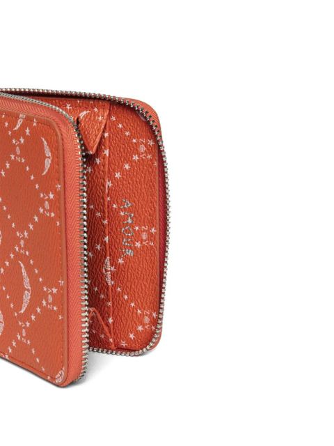 Zadig&Voltaire monogram-print wallet - Orange