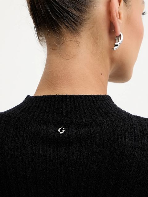 Guess sukienka SHINJU kolor czarny maxi dopasowana W5BK91 Z4060