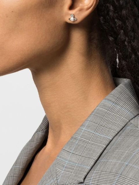 Vivienne Westwood Balbina stud earrings - Silver - zdjęcie produktu nr 2