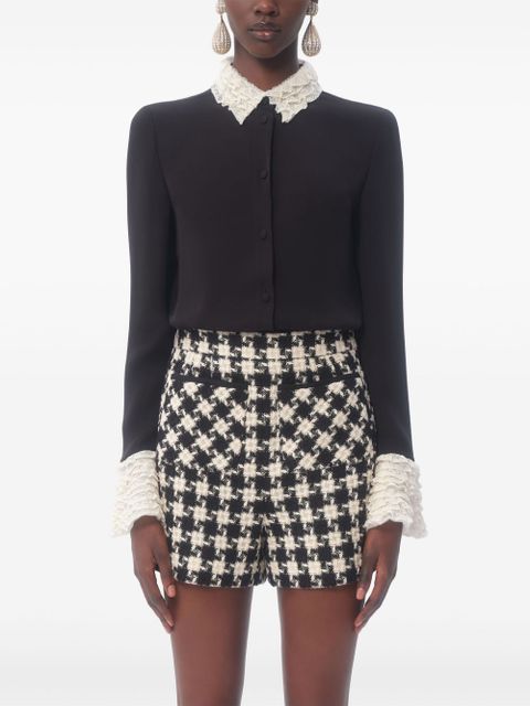 Valentino Garavani georgette shirt - Black - zdjęcie produktu nr 2