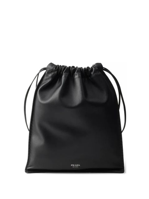 Prada Wish nappa leather pouch - Black - zdjęcie produktu nr 1