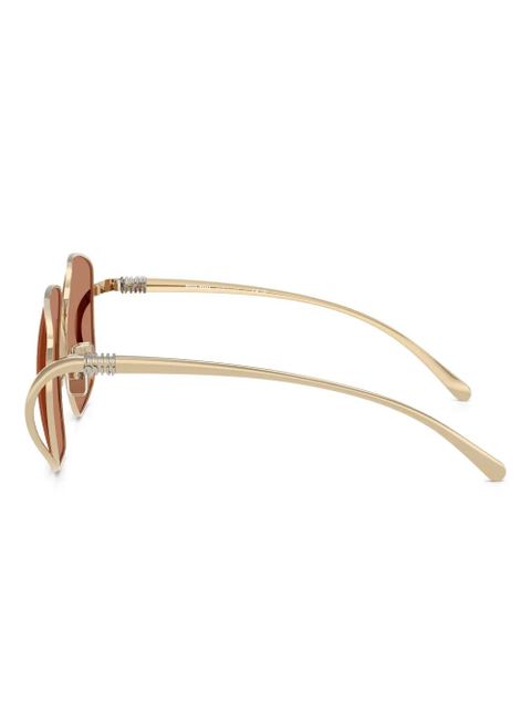 Miu Miu Eyewear square-frame sunglasses - Gold