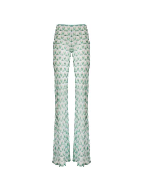 Missoni abstract-print beach trousers - White - zdjęcie produktu nr 1